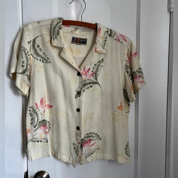 Vintage La Cabaña Bird of Paradise Hawaiian Shirt - Picture 1 of 5